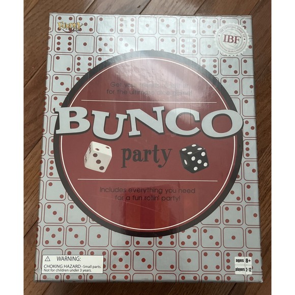 BUNCO Party Sealed game set 2-12 players 2004 Fundex Games 2-12 Ages 8+ - Picture 1 of 4